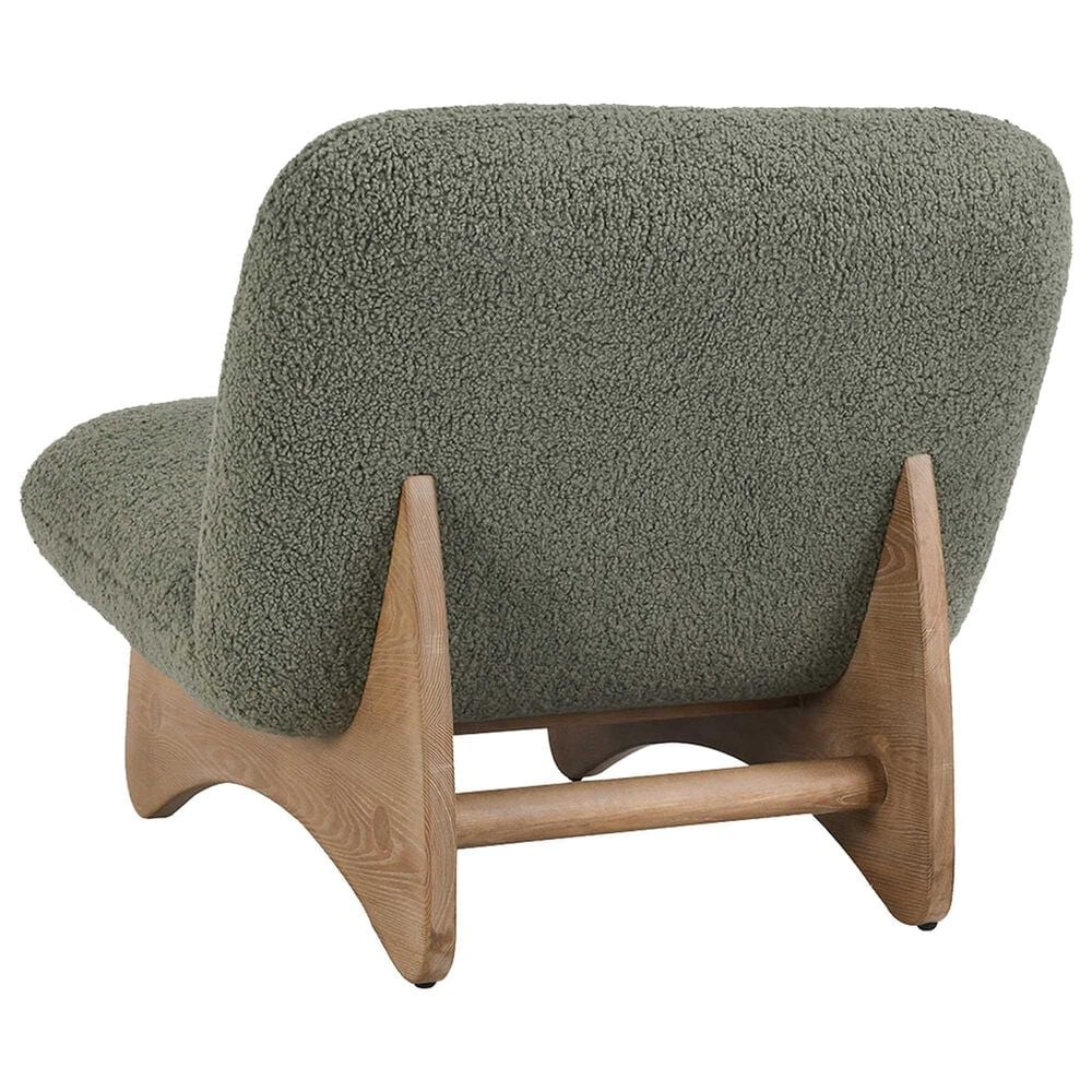 Classic Home Astra Accent Chair in Olive Green, , large
