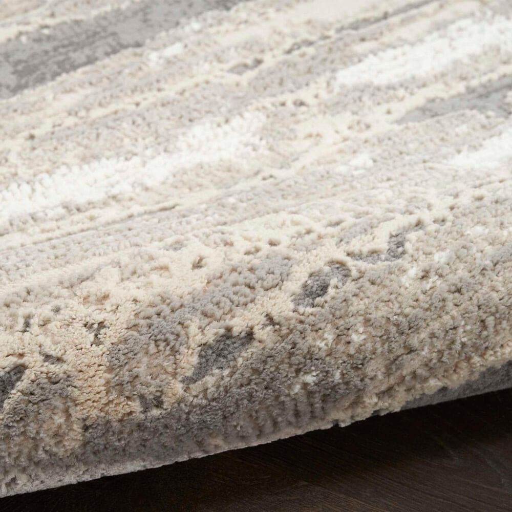 Nourison Sustainable Trends SUT03 6&#39; x 9&#39; Ivory and Multicolor Area Rug, , large