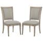 Hooker Furniture Boheme Vitton Upholstered Side Chair with Grey Cushion in Mercantile White (Set of 2), , large