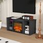 Noviland 47" Fireplace TV Stand in Americano, , large