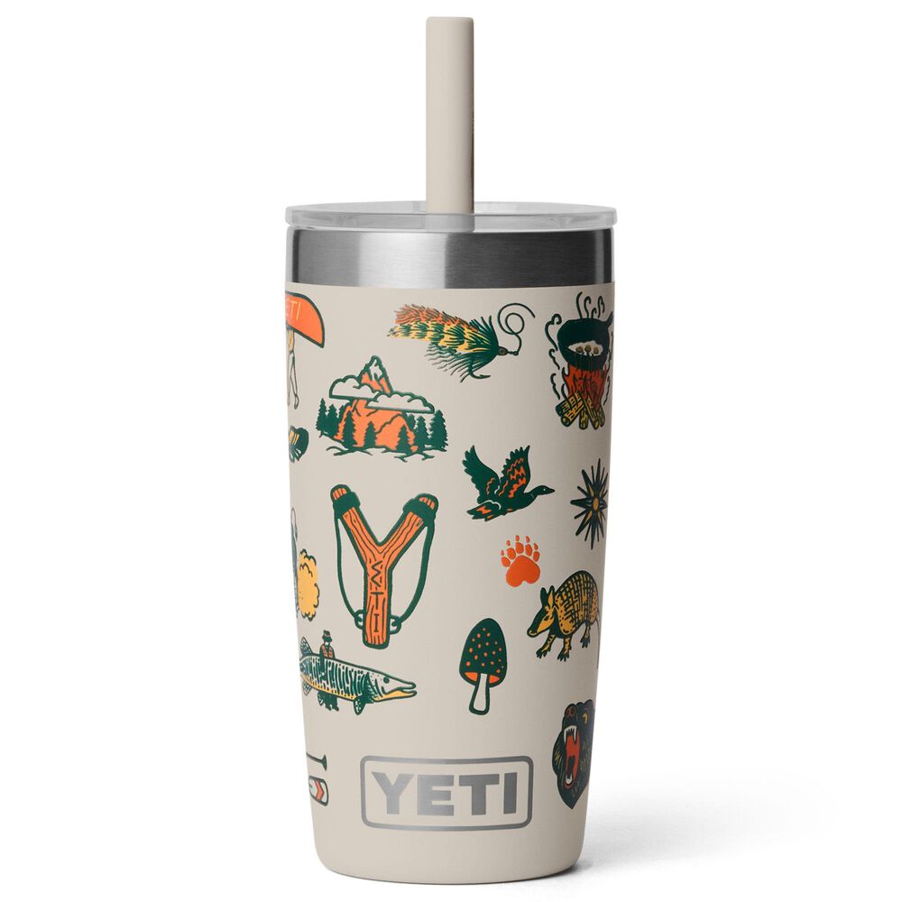 YETI Rambler Jr 10 Oz Tumbler in Cape Summer Camp, , large