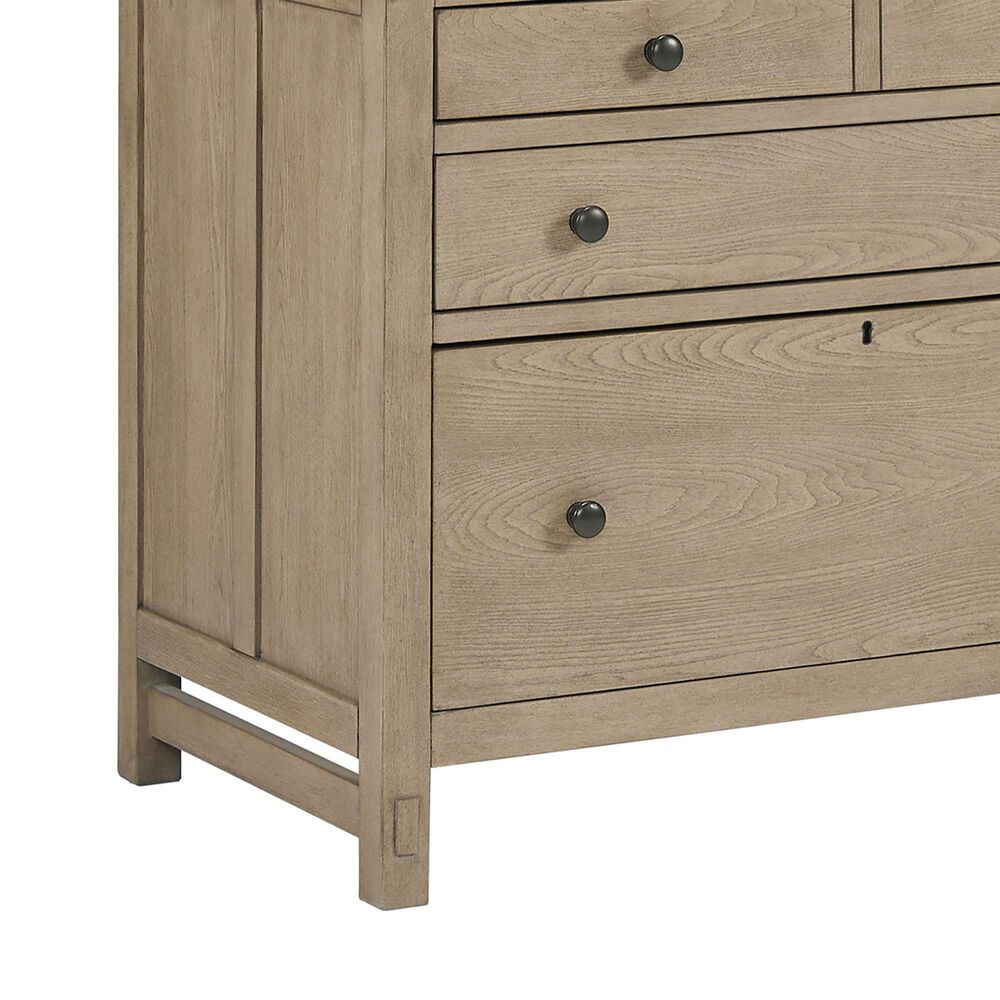 Riva Ridge Emerson Workstation Combo File in Light Elm, , large