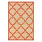 Oriental Weavers Cayman 660O 7"10" x 10"10" Sand/Orange Area Rug, , large