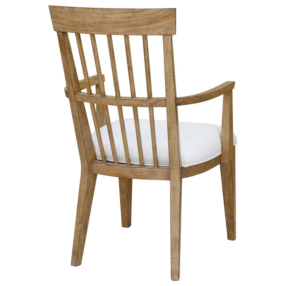 Drew and Jonathan Home Catalina Arm Chair in Light Brown, , large