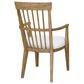 Drew and Jonathan Home Catalina Arm Chair in Light Brown, , large
