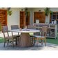 Fallridge Sahara Dining Table in Cream and Caramel - Table Only, , large