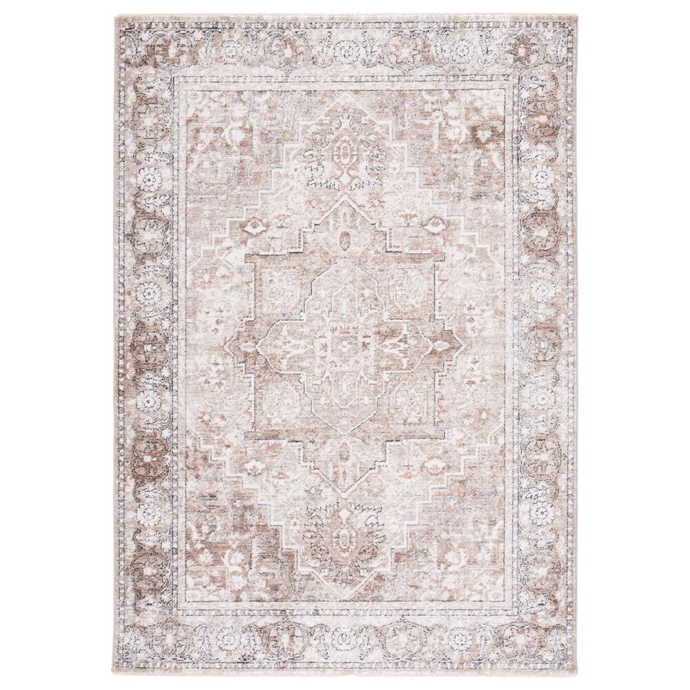 Safavieh Jasmine 5"3" x 7"7" Ivory and Beige Area Rug, , large