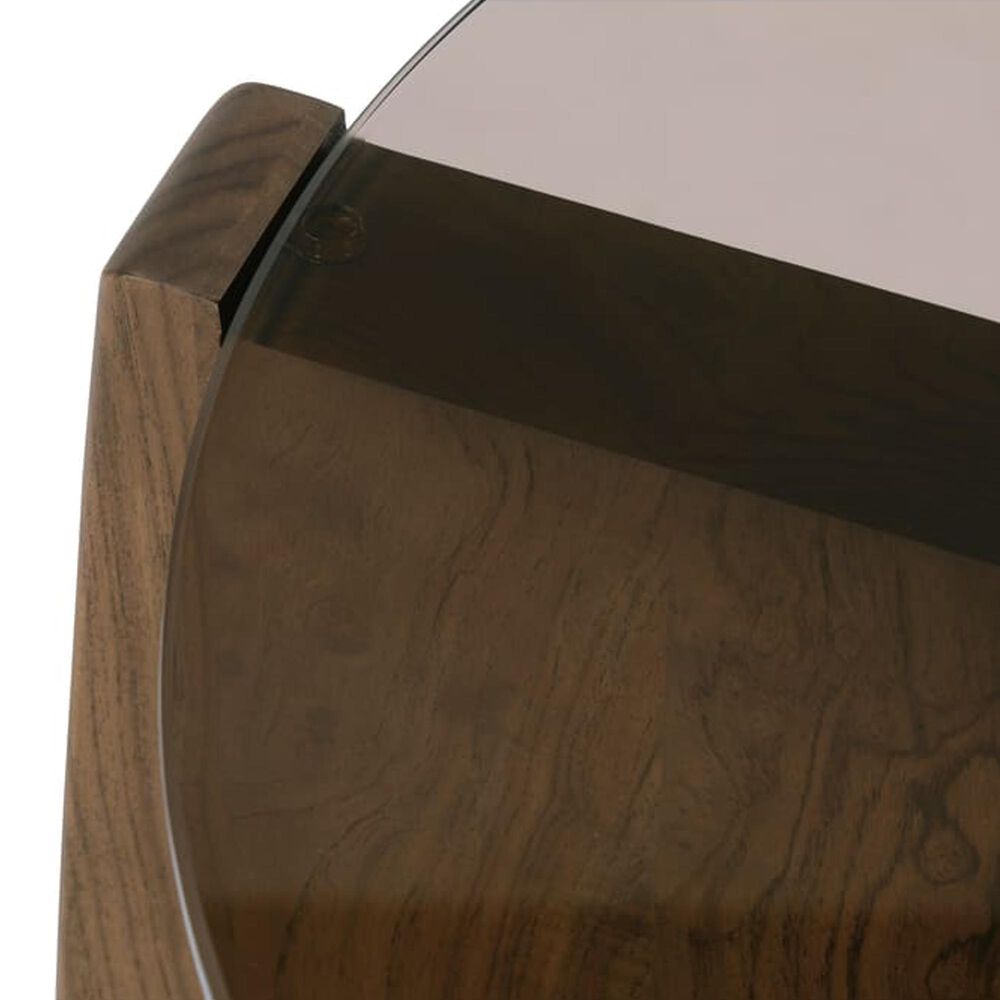 Rowe Furniture Nova Round End Table in Caraway, , large