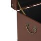Maple and Jade 3-Piece Vintage Studded Woven Storage Decorative Trunk Set in Blue, Cream, and Maroon, , large