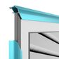 Deco TV Frames Alloy 50" Frame Bezel for Samsung the Frame TV in Caribbean Turquoise, , large