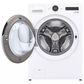 LG Front Load Washer and Gas Dryer with Pedestal in White, , large