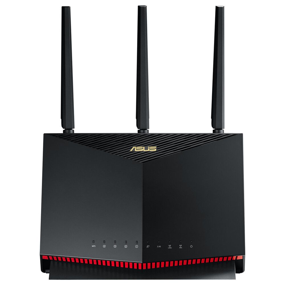 ASUS RT-AX86U AX5700 Dual Band WiFi 6 Gaming Router in Black, , large