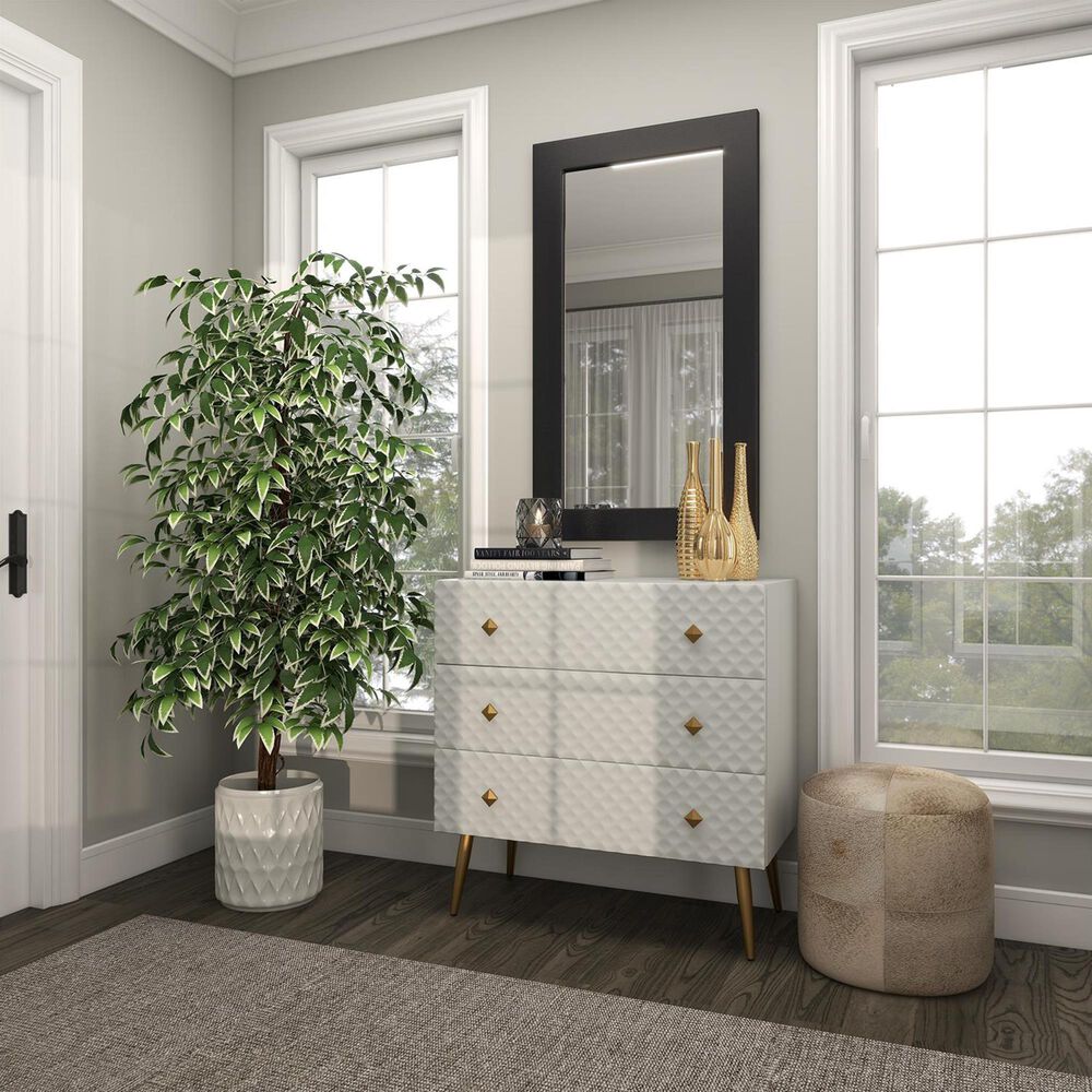 Maple and Jade Indoor/Outdoor Tall Artificial Ficus with Black Plastic Pot in Green and Brown, , large