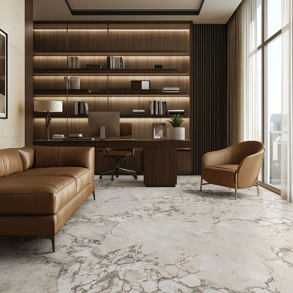 MS International Via Stazione 24" x 48" Porcelain Tile, , large