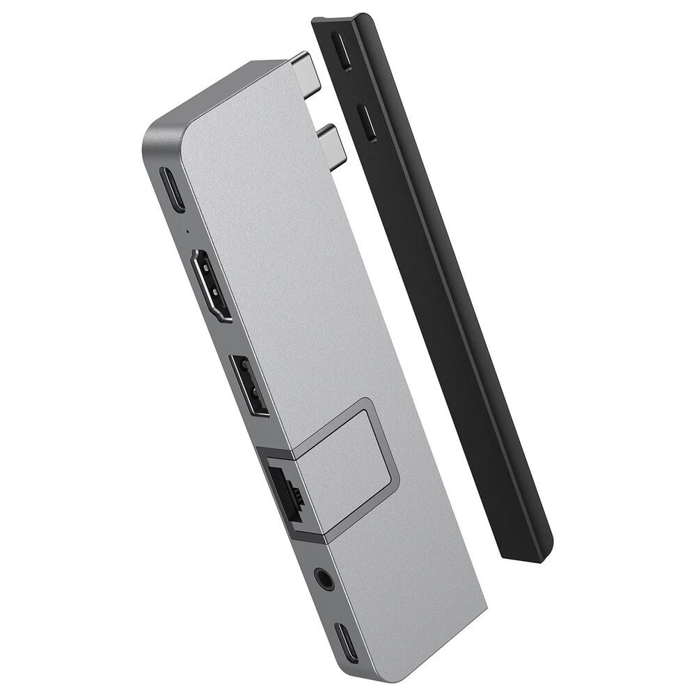 Targus HyperDrive Duo Pro 7-In-2 USB-C Hub in Silver, , large
