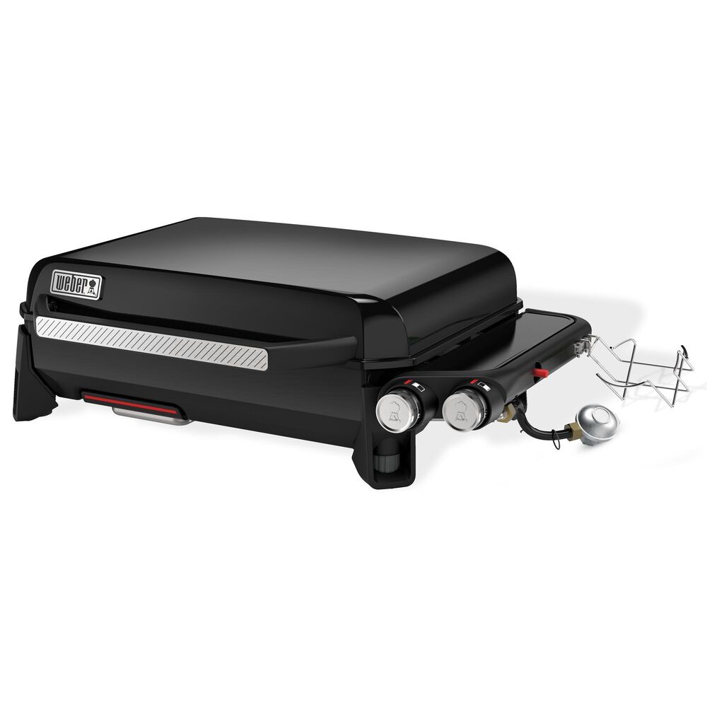 Weber Slate 37" Liquid Propane Gas Grill in Black, , large