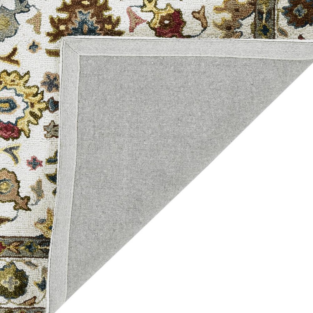 Amer Rugs Jackson JAC-1 Ivory 5' x 7'6" Area Rug, , large