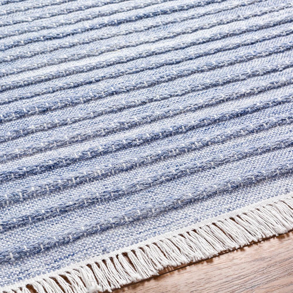 Surya Azalea 2&#39; x 3&#39; Blue and Ivory Area Rug, , large