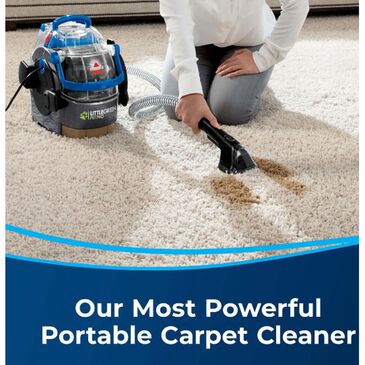 Bissell Little Green Pet Pro Portable Carpet Cleaner in Cobalt Blue and Titanium, , large