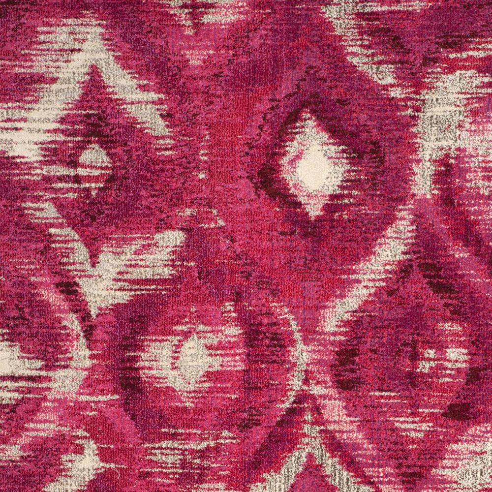 Safavieh Monaco MNC242D-4 4&#39; x 5&#39;7&quot; Fuchsia/Cream Area Rug, , large