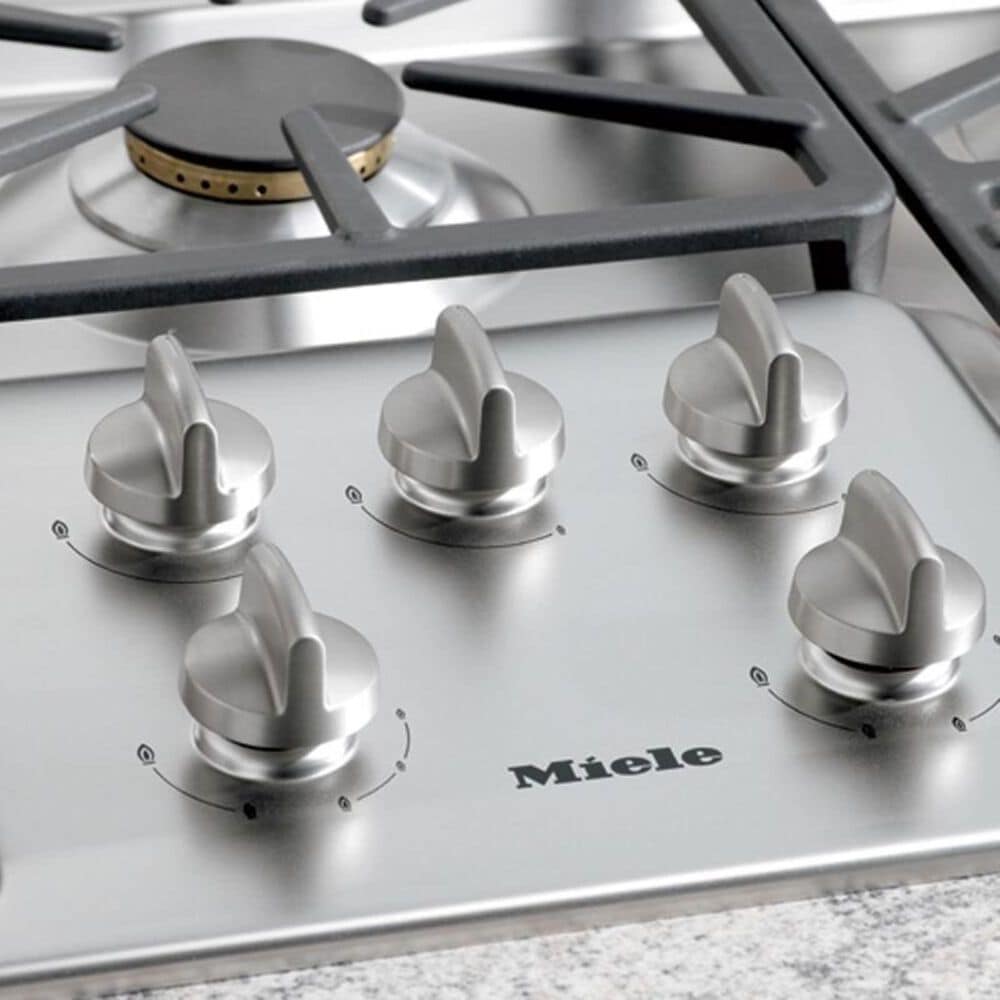 Miele 36&quot; Stainless Steel Gas Cooktop, , large