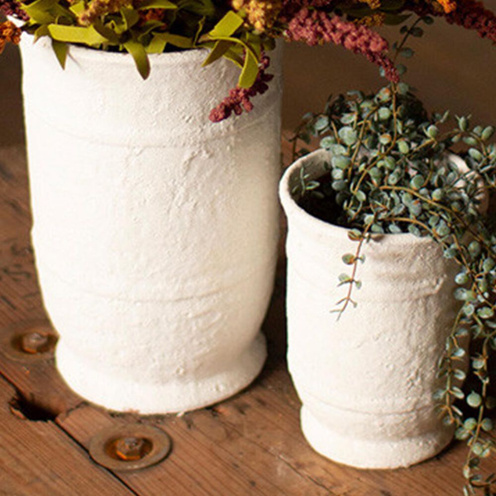 Kalalou Vase in White (Set of 2), , large