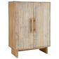 Ashley Dallinbury Accent Cabinet in Natural and White Wash, , large