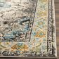 Safavieh Monaco MNC243G-28 2"2" x 8" Grey/Light Blue Runner, , large
