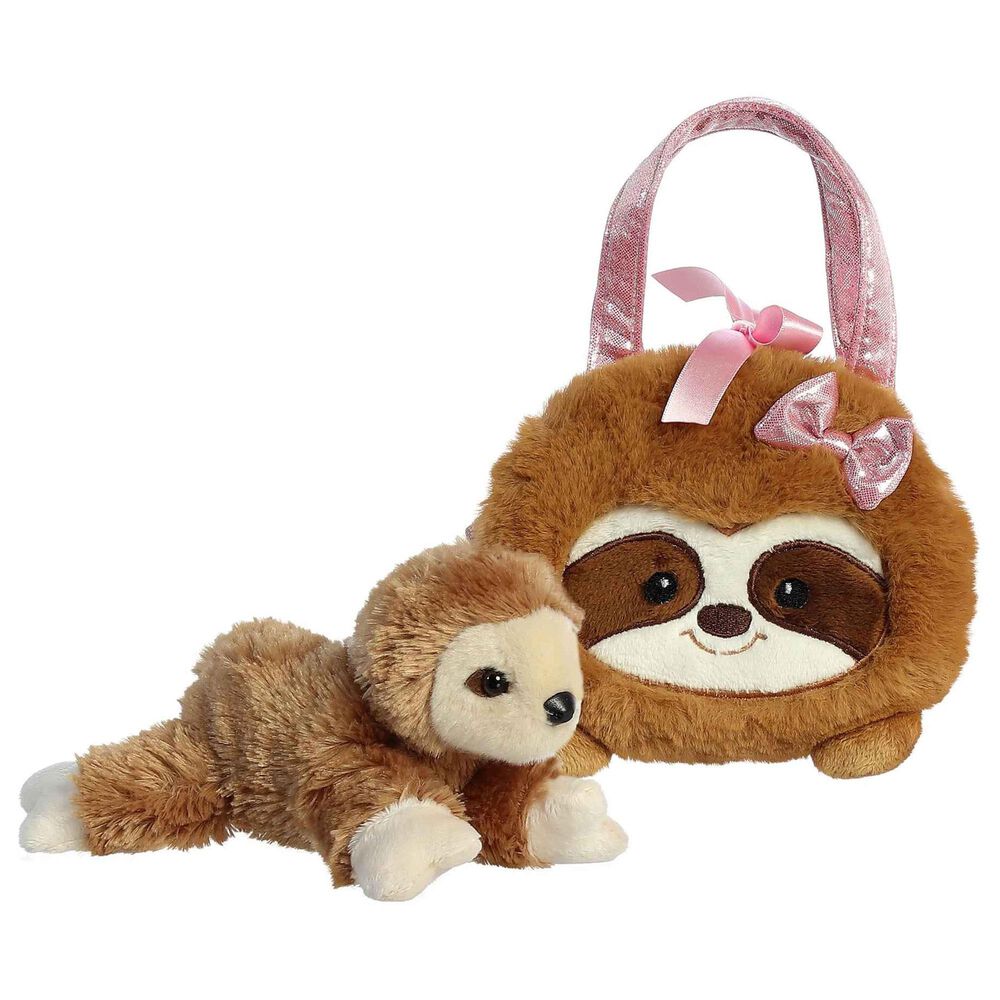 Fancy Pals 7" Minty Sloth Pet Carrier, , large