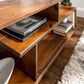 Walker Edison 60" Rustic Solid Wood TV Console in Amber, , large