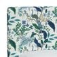 Rifle Paper Co Crafted by Cloth & Company Elly Twin Headboard in Peacock Blue/White, , large