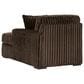 ASHLEY Midnight-Madness 4-Piece Right Facing Sectional with Chaise in Chocolate, , large