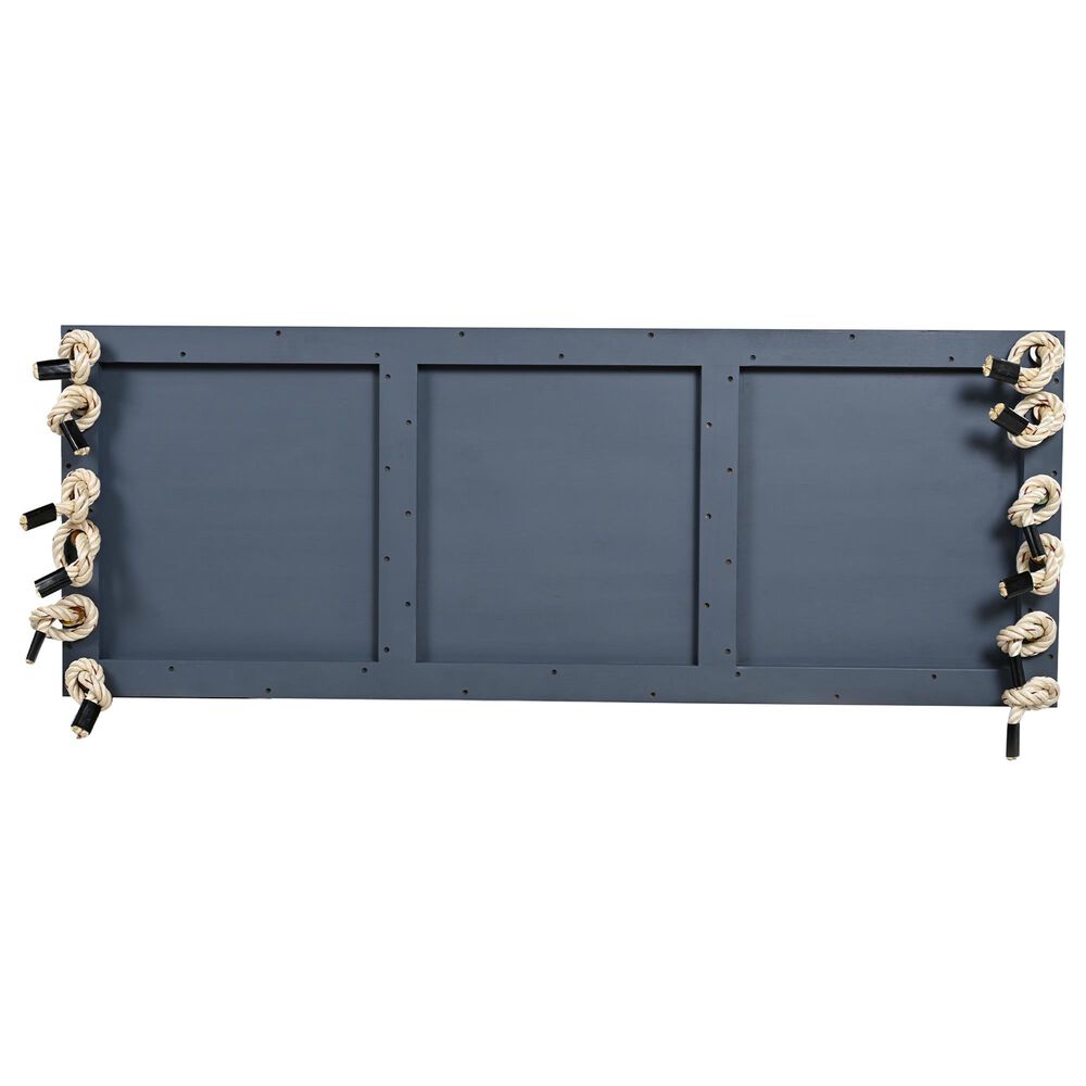 Hearth and Haven Topmax Outdoor Hanging Porch Swing Bench with Beige Cushion in Gray, , large
