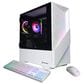 CyberPowerPC Gamer Master Gaming Desktop | AMD Ryzen 7 8700F - 16GB RAM - NVIDIA GeForce RTX 5050 Graphics - 2TB SSD in White, , large