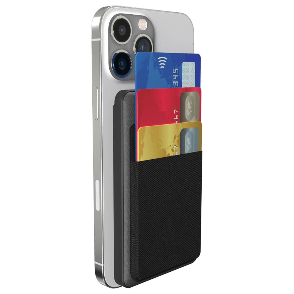 Mophie Snap Plus MagSafe Juice Pack Mini Wallet Wireless Charging Power Bank in Black, , large