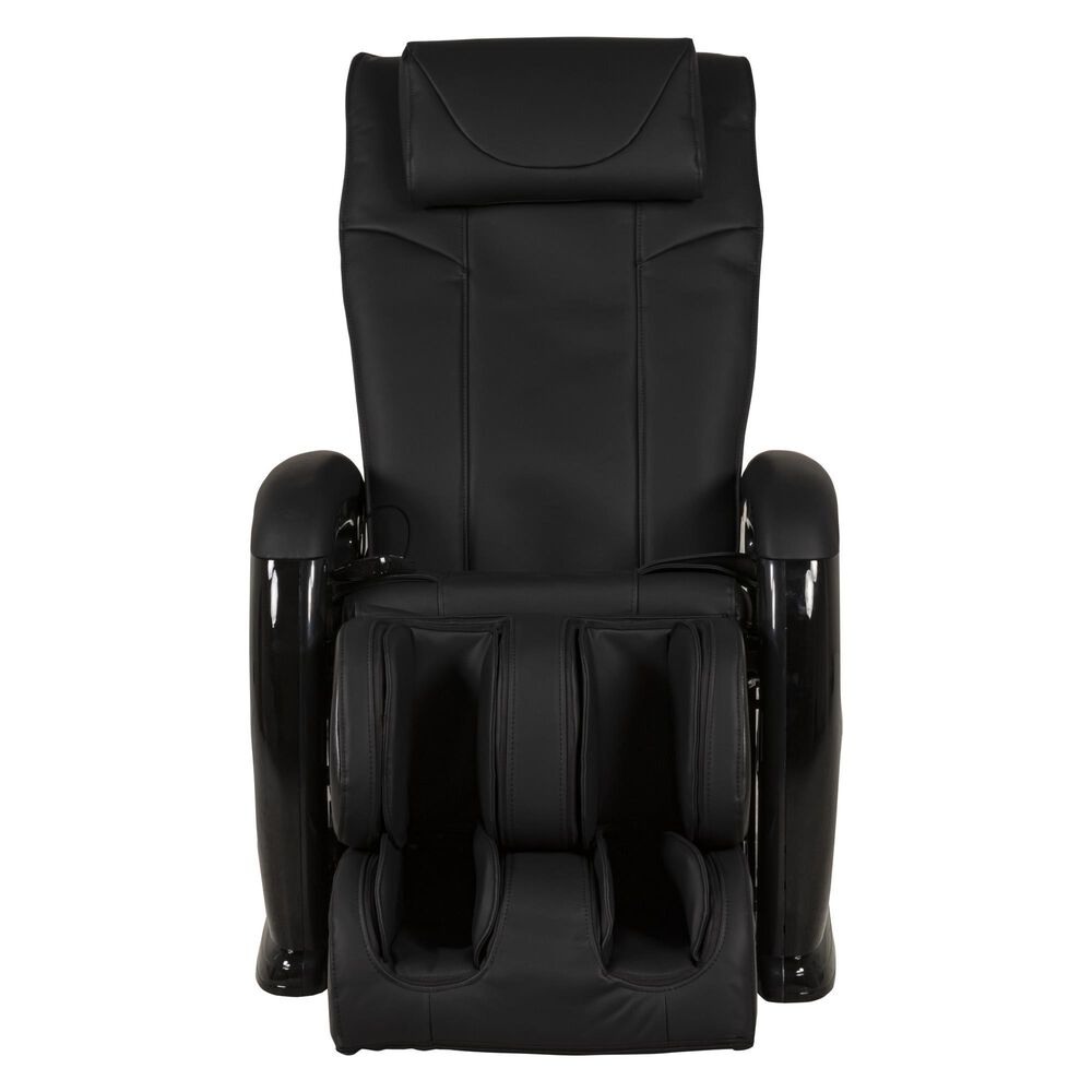Ergotec Massage Chair with Lumbar Heat in Black, , large
