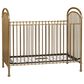 Eastern Shore Olivia Classic Metal Crib in Vintage Gold, , large