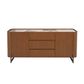 Chintaly Ruby 3-Drawer Buffet in Taupe, Walnut and Black, , large