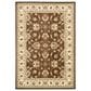 Safavieh Lyndhurst LNH553 5"3" x 7"6" Brown and Ivory Area Rug, , large