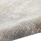Nourison Rush CK951 2"2" x 3"9" Grey and Beige Area Rug, , large