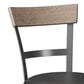 Emerald Home Furnishings Benton Swivel Bar Stool in Pecan Brown (Set of 2), , large