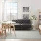 Nourison Courtyard Ivory and Aqua 9" x 12" Indoor/Outdoor Area Rug, , large