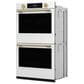 KitchenAid 30" Smart Double Wall Oven with Assisted Cook Cycles in Porcelain White, , large