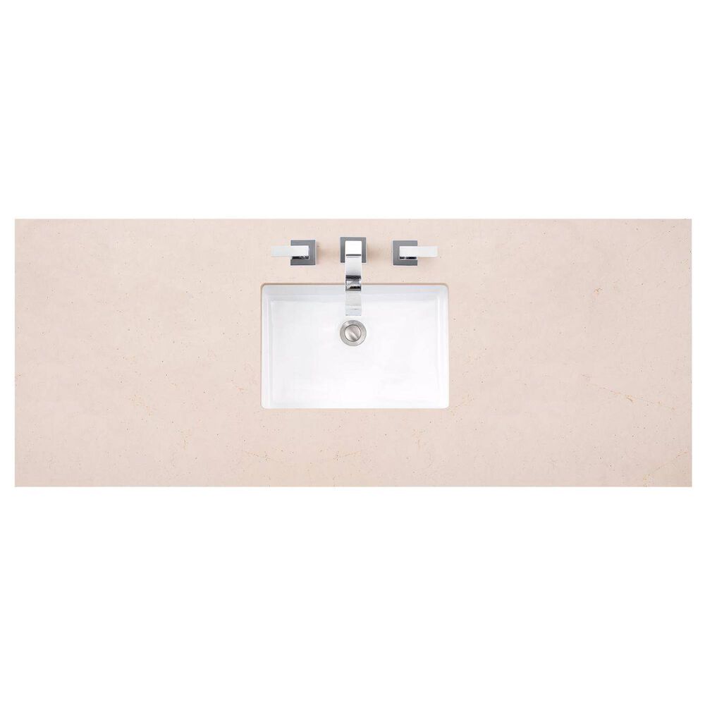 James Martin Vanities Brittany 30&quot; Single Bathroom Vanity in Urban Gray with 3 cm Eternal Marfil Quartz Top and Rectangle Sink, , large