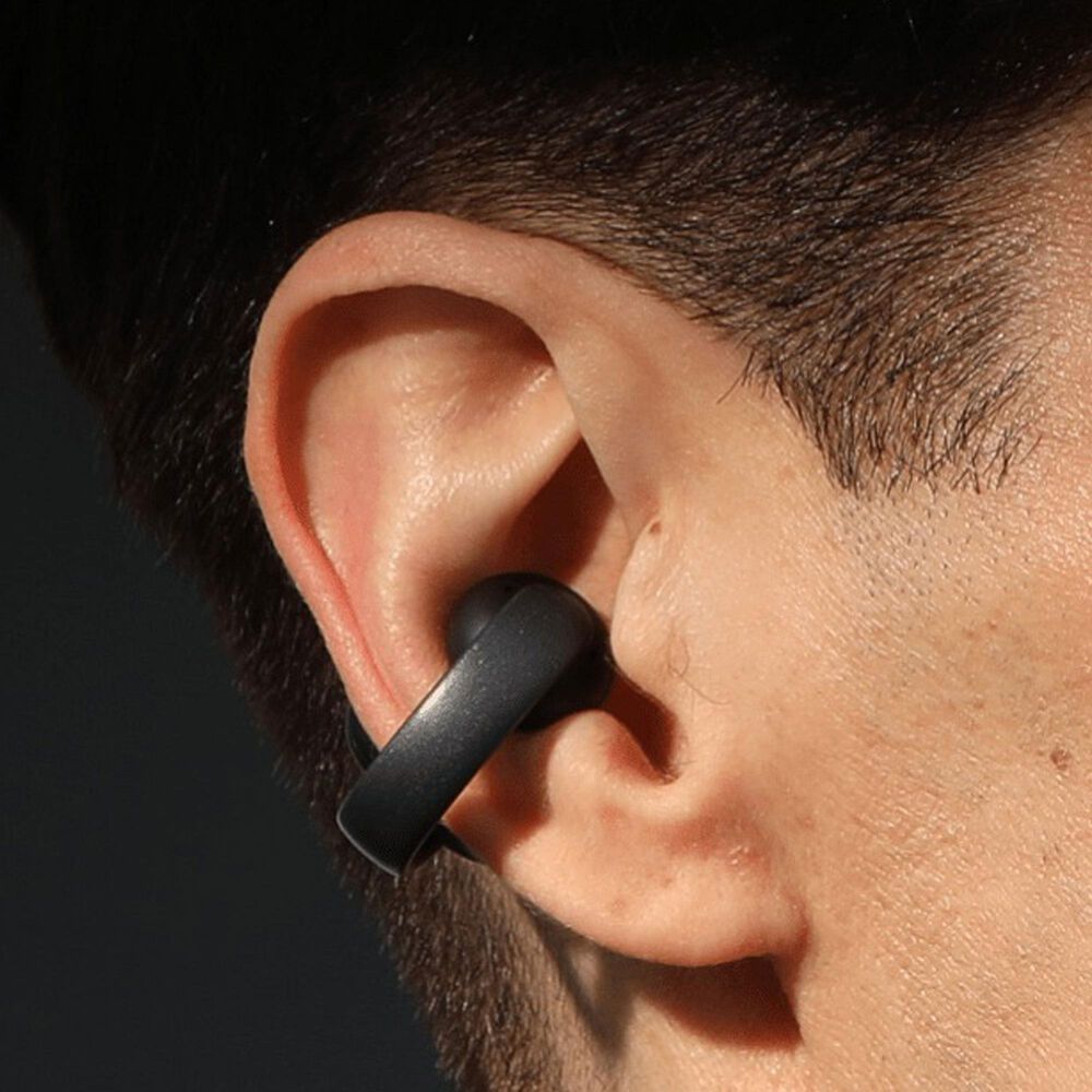 Anker AeroClip Open-Ear Clip-On Earbuds in Midnight, , large
