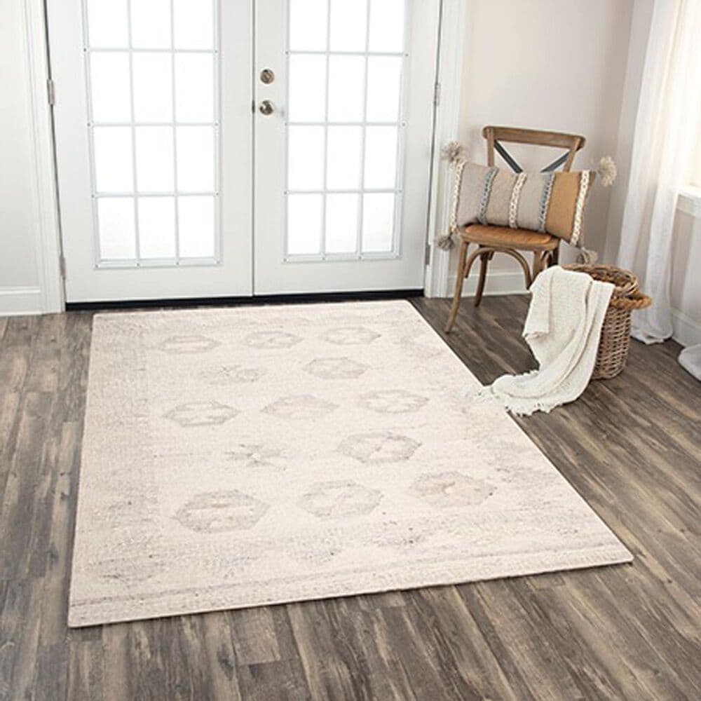 RIZZY Nova NVA947 9&#39; x 12&#39; Ivory Area Rug, , large