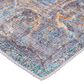Feizy Percy 4" x 6" Blue and Multicolor Area Rug, , large