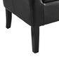 Linon Home Decor Simon Club Chair in Black, , large
