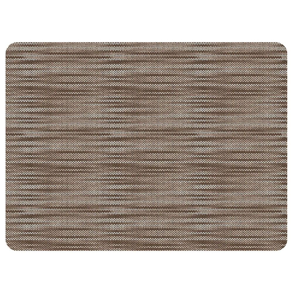 Davanti Tempo Knit Rectangular Placemat in Sandstone, , large