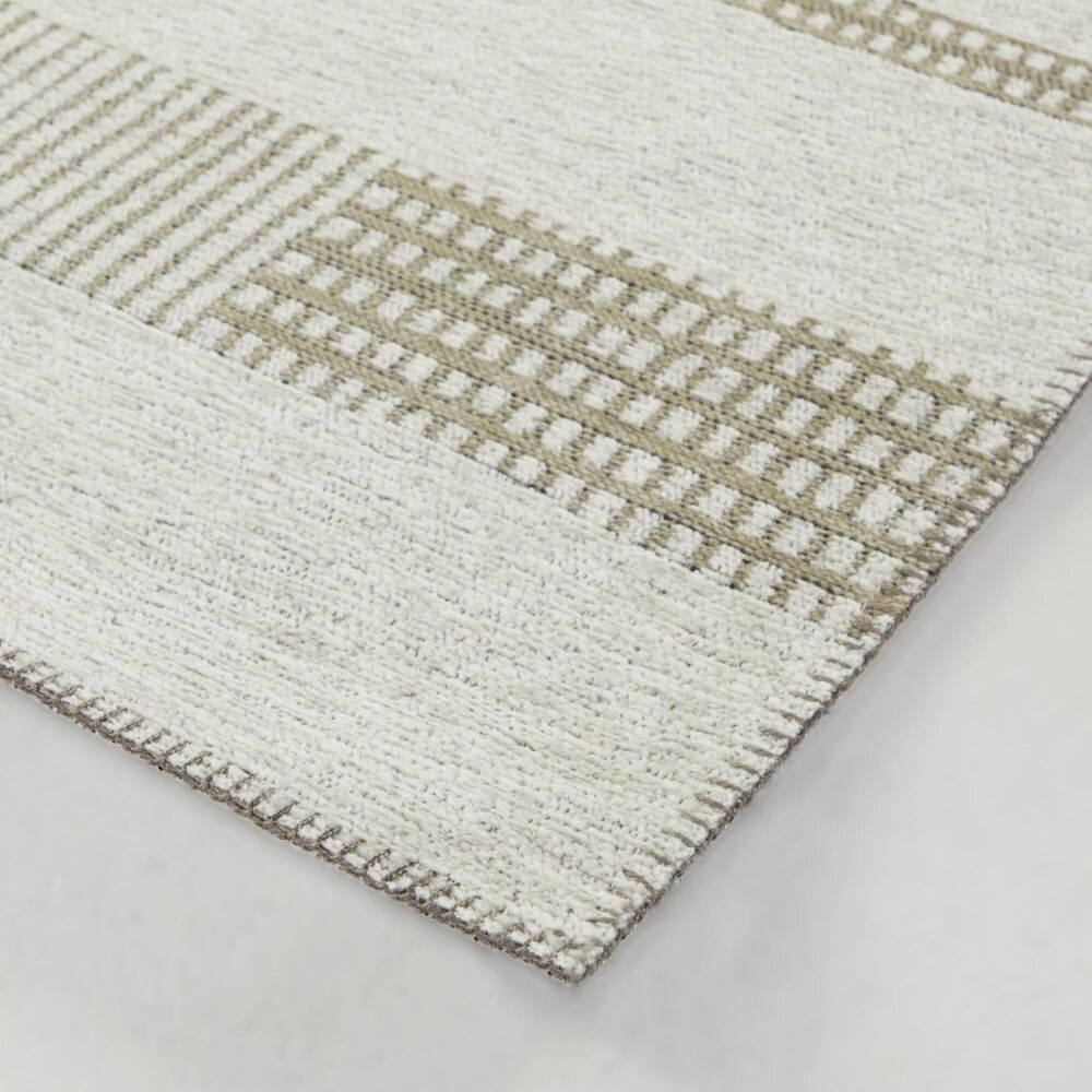 Balta Rugs Fielding Striped 5&#39;3&quot; x 7&#39; Cream Area Rug, , large